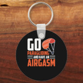 Paragliding Paraglider Schlüsselanhänger (Vorderseite)