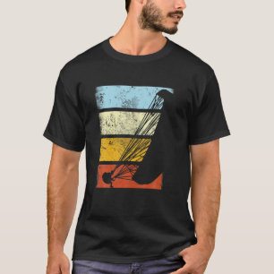 Paragliding Paragliding Pilot Vintage Sonnenunterg T-Shirt
