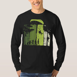Paragliding Paramotorevolution Extreme Sport para T-Shirt