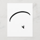 Paragliding Postkarte (Vorderseite)