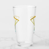 Paragliding Stickman Glas (Rechts)