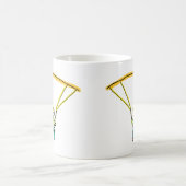 Paragliding-Strichmännchen Kaffeetasse (Mittel)