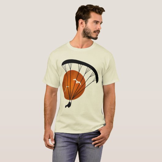 Paragliding Sun T-Shirt (Vorne ganz)