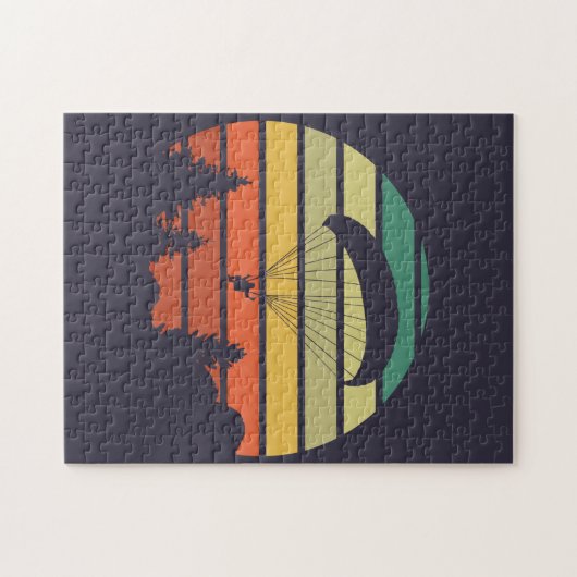 Paragliding Sunset Puzzle (Horizontal)