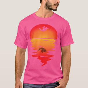 Paragliding Sunset Skydiving Parachutist Fallschir T-Shirt