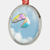 PARAGLIERUNG SILBERNES ORNAMENT (Links)