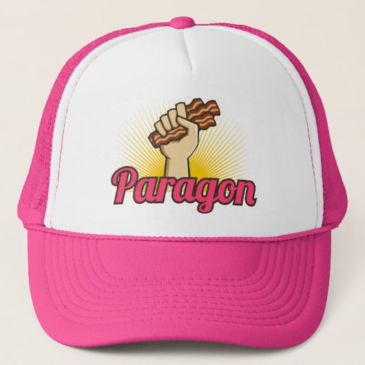 Paragon! (im Rosa) Truckerkappe (Vorderseite)