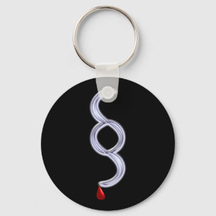 Paragraph Gesetz Blut Blutstropfen Schlüsselanhänger