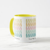 Paragraphen Vintag Law Student Anwalt oder Anwalt Tasse (Vorderseite Links)
