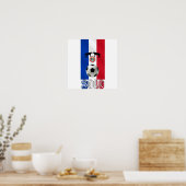 Paraguay 2010 Fahne der Paraguay Fußball-Geschenke Poster (Küche)