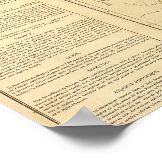 Paraguay 2 poster (Ecke)