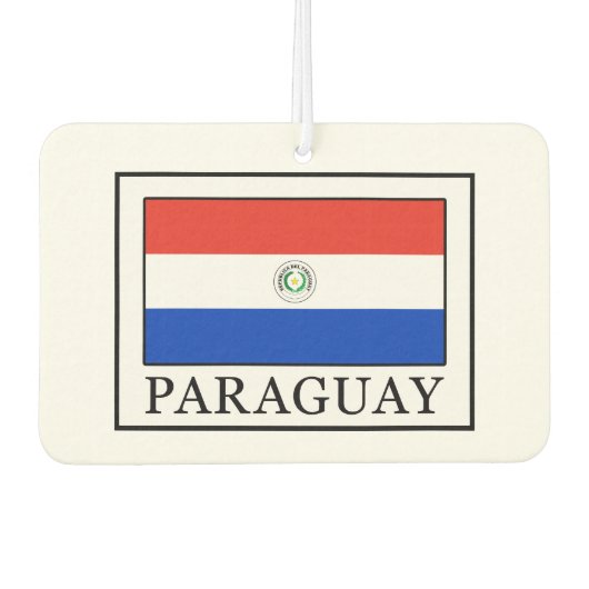 Paraguay Autolufterfrischer (Vorderseite)