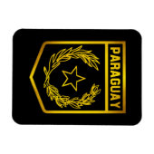 Paraguay Emblem Magnet (Horizontal)
