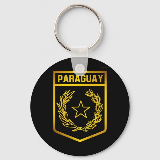 Paraguay Emblem Schlüsselanhänger (Vorderseite)