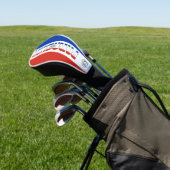 Paraguay Flag Gorgetic Patriotic Golf Headcover (In SItu)