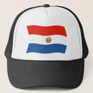 Paraguay Flag Hat Truckerkappe