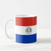 Paraguay Flag Keramik Kaffee Tasse (Links)