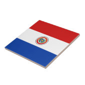 Paraguay Flag Keramik Tile Fliese (Seite)