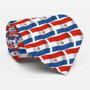 Paraguay Flag Krawatte