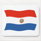 Paraguay Flag Mousepad (Vorne)