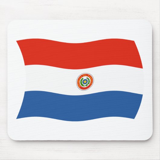 Paraguay Flag Mousepad (Vorne)