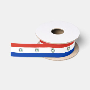Paraguay Flag & Paraguay Reise, Urlaub/Sport Satinband