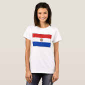 Paraguay Flag x Map T - Shirts (Vorne ganz)