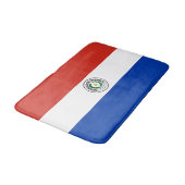 Paraguay-Flagge Badematte (Schrägansicht)