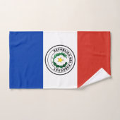Paraguay-Flagge Badhandtuch Set (Handtuch)