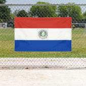 Paraguay-Flagge Banner (Insitu)