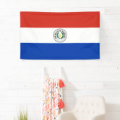 Paraguay-Flagge Banner (Insitu)
