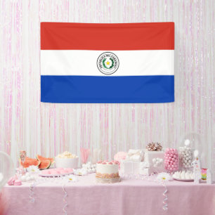 Paraguay-Flagge Banner