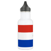 Paraguay-Flagge Edelstahlflasche (Links)