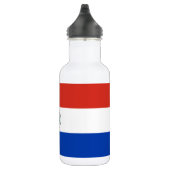 Paraguay-Flagge Edelstahlflasche (Rechts)