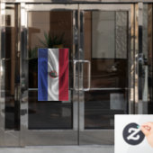Paraguay-Flagge Fensteraufkleber (Büro Tür)