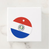 Paraguay-Flagge Geschenkanhänger (Beispiel)