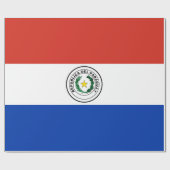 Paraguay-Flagge Geschenkpapier (Flach)