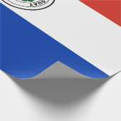 Paraguay-Flagge Geschenkpapier (Ecke)