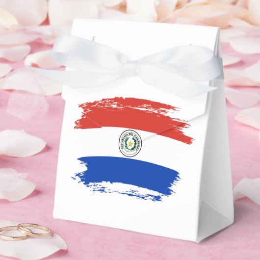 Paraguay-Flagge Geschenkschachtel (Hochzeit)
