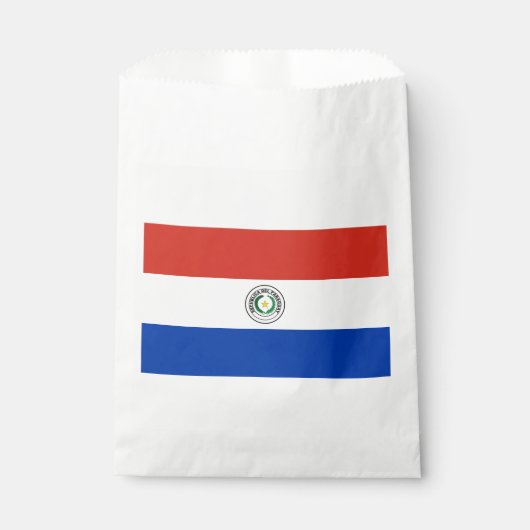 Paraguay-Flagge Geschenktütchen (Vorderseite)