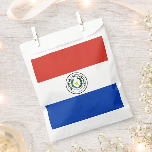Paraguay-Flagge Geschenktütchen (Ausgeschnitten)