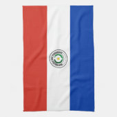 Paraguay-Flagge Geschirrtuch (Vertikal)