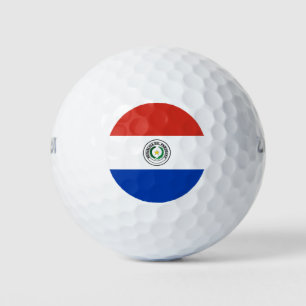 Paraguay-Flagge Golfball