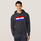 Paraguay-Flagge Hoodie (Vorne ganz)
