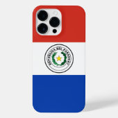 Paraguay-Flagge iPhone Hülle (Rückseite)