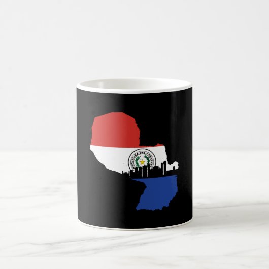 Paraguay-Flagge Kaffeetasse (Mittel)