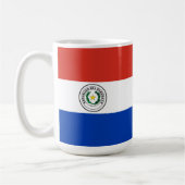 Paraguay-Flagge Kaffeetasse (Links)