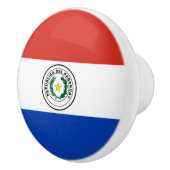 Paraguay-Flagge Keramikknauf (Rechts)