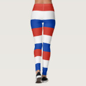 Paraguay-Flagge Leggings (Rückseite)