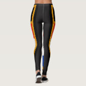 Paraguay-Flagge Leggings (Rückseite)